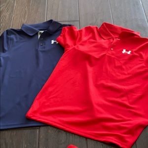 2 performance under Armour polo shirts
